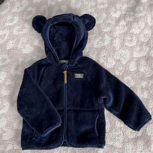 LLBean Baby Hi-Pile Fleece Jacket Size 6-12 Months